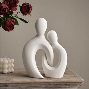 Modern love sculpture